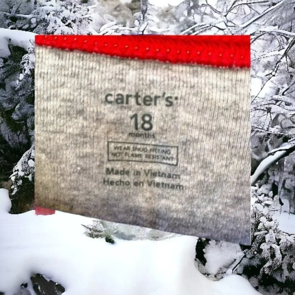 Carter's Christmas Cotton Pajama Top